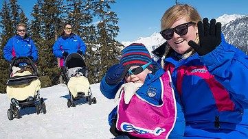 A Ski Holiday with an Infant? ‘Snow problem!